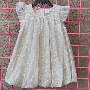 Gorgeous and Super Sparkly GAP Bubble Cream Dress